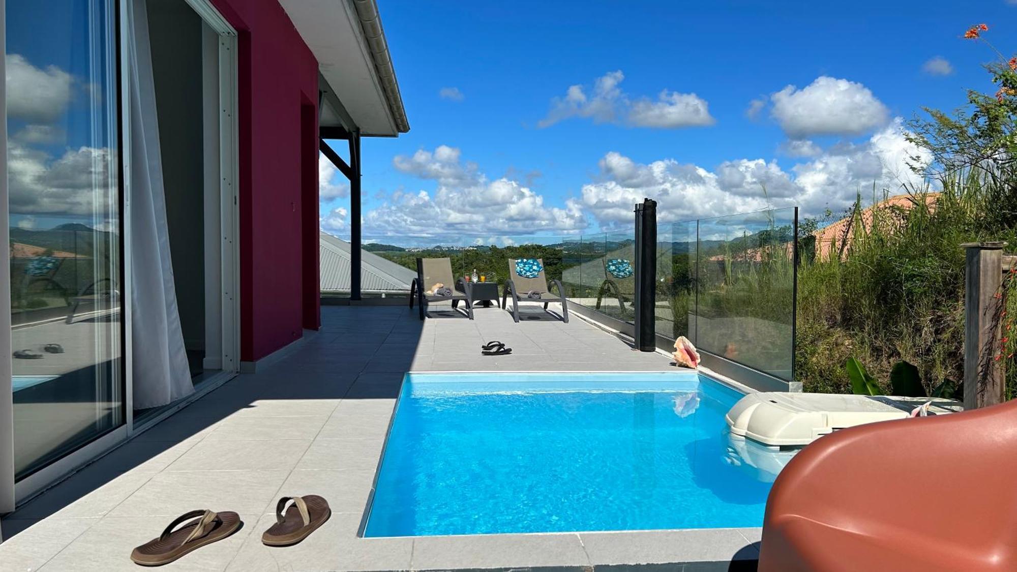 La Villa Jalna Grenadine Deux Chambres Et Piscine Privee Les Trois-Ilets Buitenkant foto